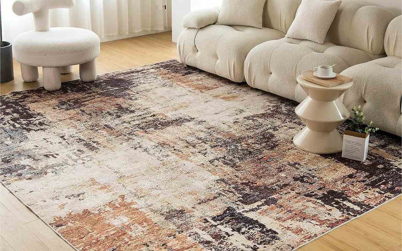 The OIGAE Washable Area Rugs for Living Room