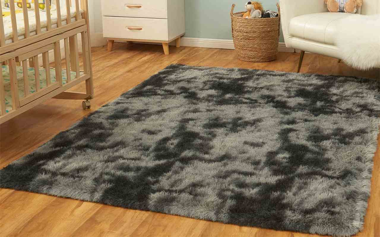 AMTOVO Shag Area Rugs for Bedroom